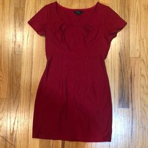 Red going out bodycon dress